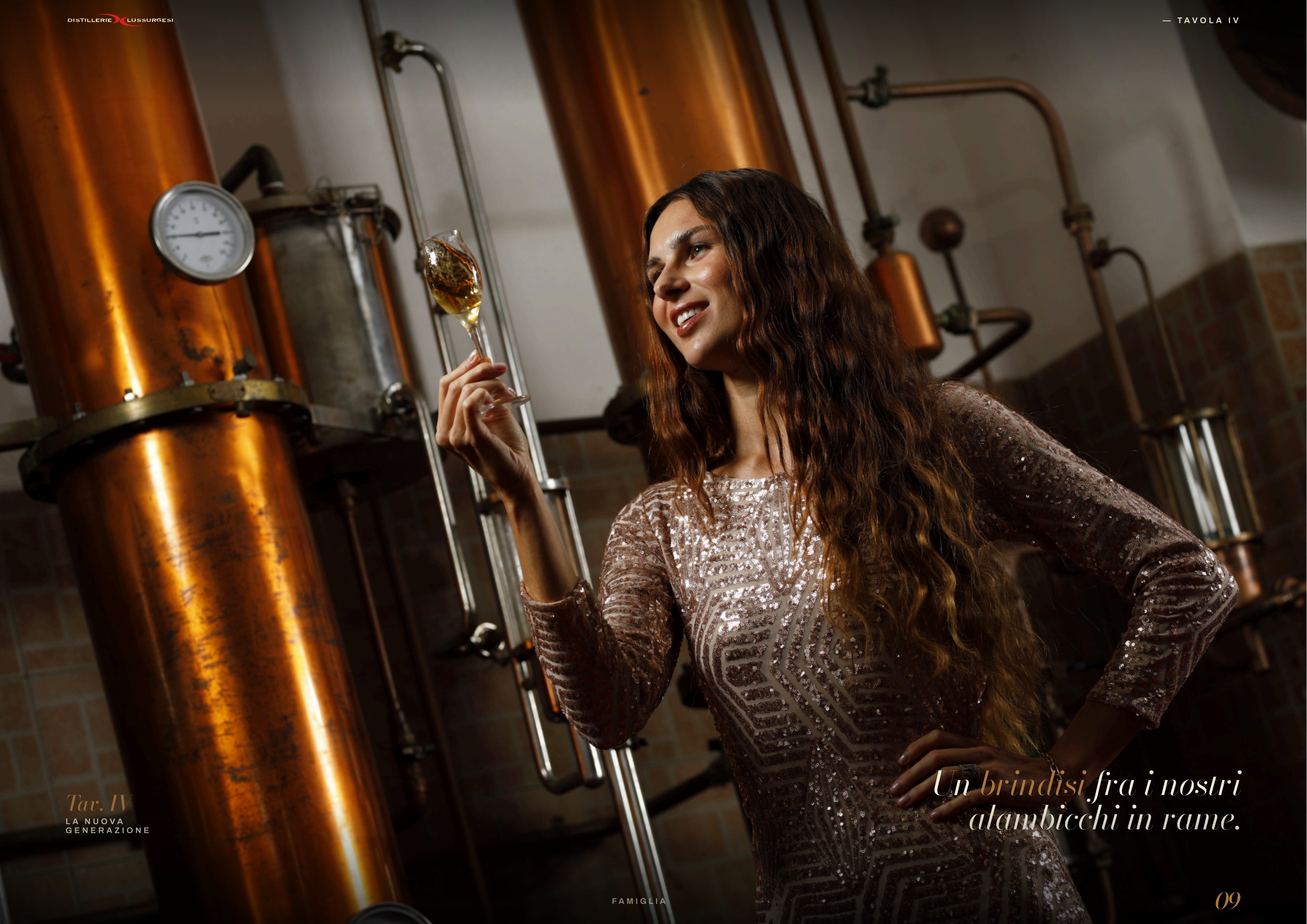 Brindisi con distillati Lussurgesi